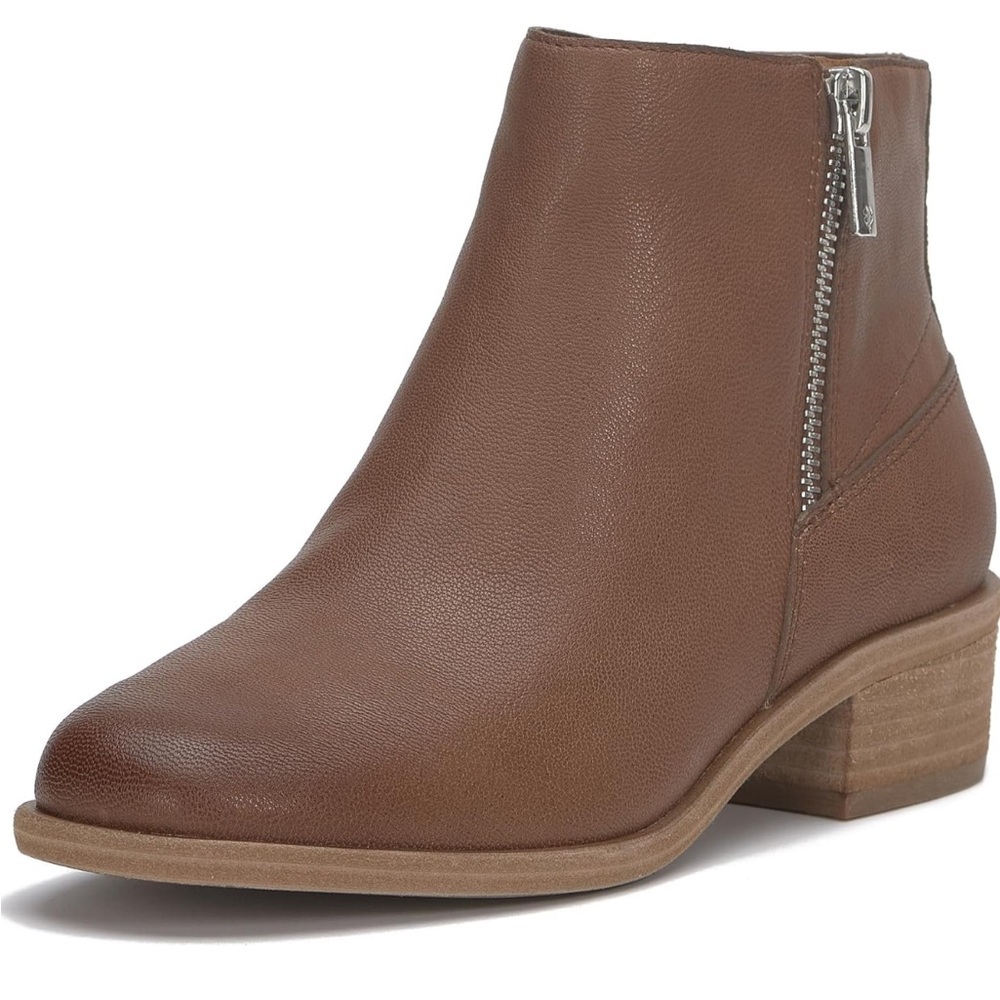 Lucky Brand Baelee Brown Leather Bootie NEW Size 8